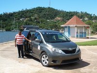 Samana Taxi - Taxi Transfer from all Airports in Dominican Republic to Samana City, Las Terrenas and Las Galeras. OPTIMA Taxi Service in Samana Town offers also Tours for Cruise Ship to the Waterfall of Cascada El Limon and to the beautiful La Playita Beach.
