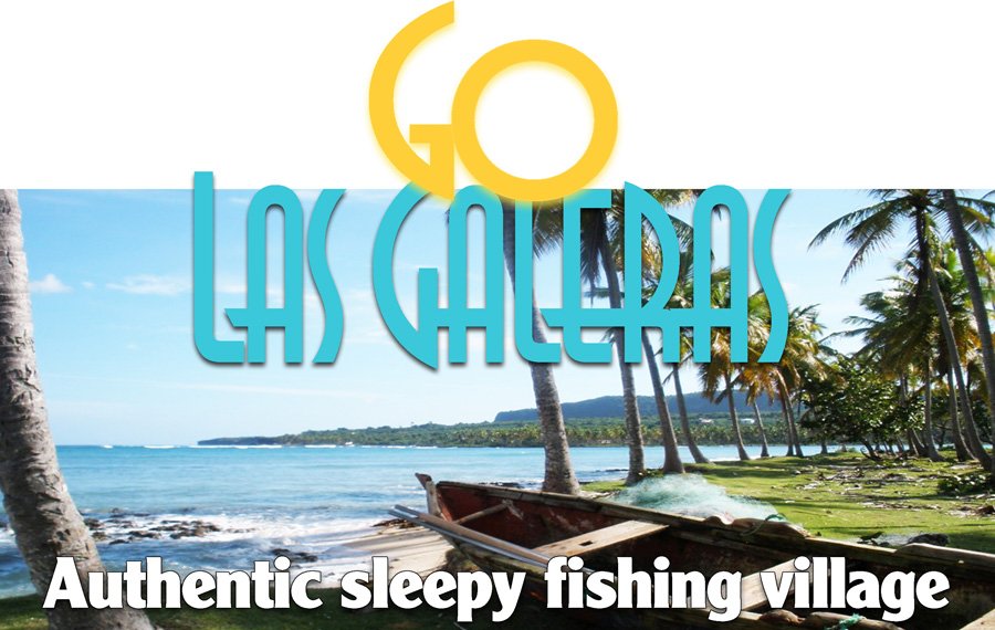 Map of Las Galeras Dominican Republic.
